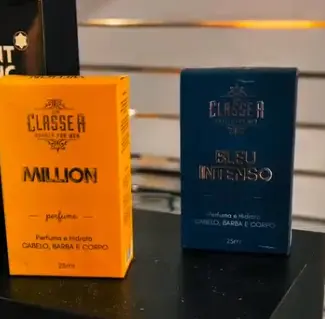 Produtos Classe A à venda na Dom Elii Barbershop, em Curitiba