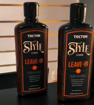 Linha Tocton Style disponível na Dom Elii Barbershop, em Curitiba